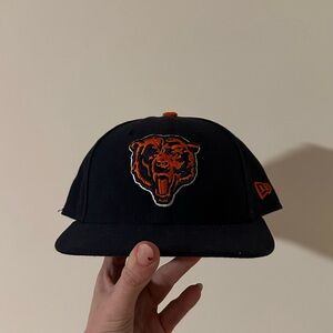 NFL Black and Orange Bears Cap